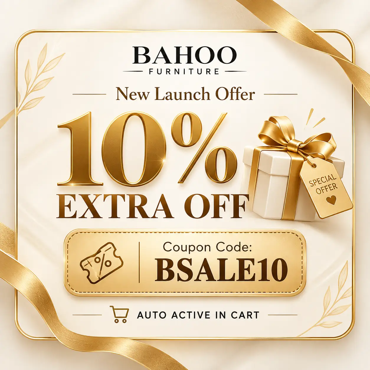New Launch Offer 10% Extra Off - Code: BSALE10