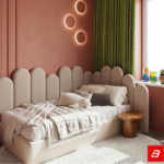 Arcadia Arched Panel Wall Bed – Wraparound Corner Headboard