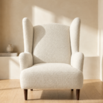 Astra Modern High-Back Wingback Lounge Chair