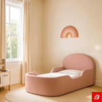 Meadow Dome Headboard Toddler Bed – Curved Swoop Rails