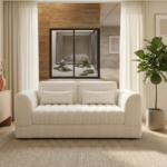 Koa Channel-Tufted Convertible Storage Sleeper Sofa